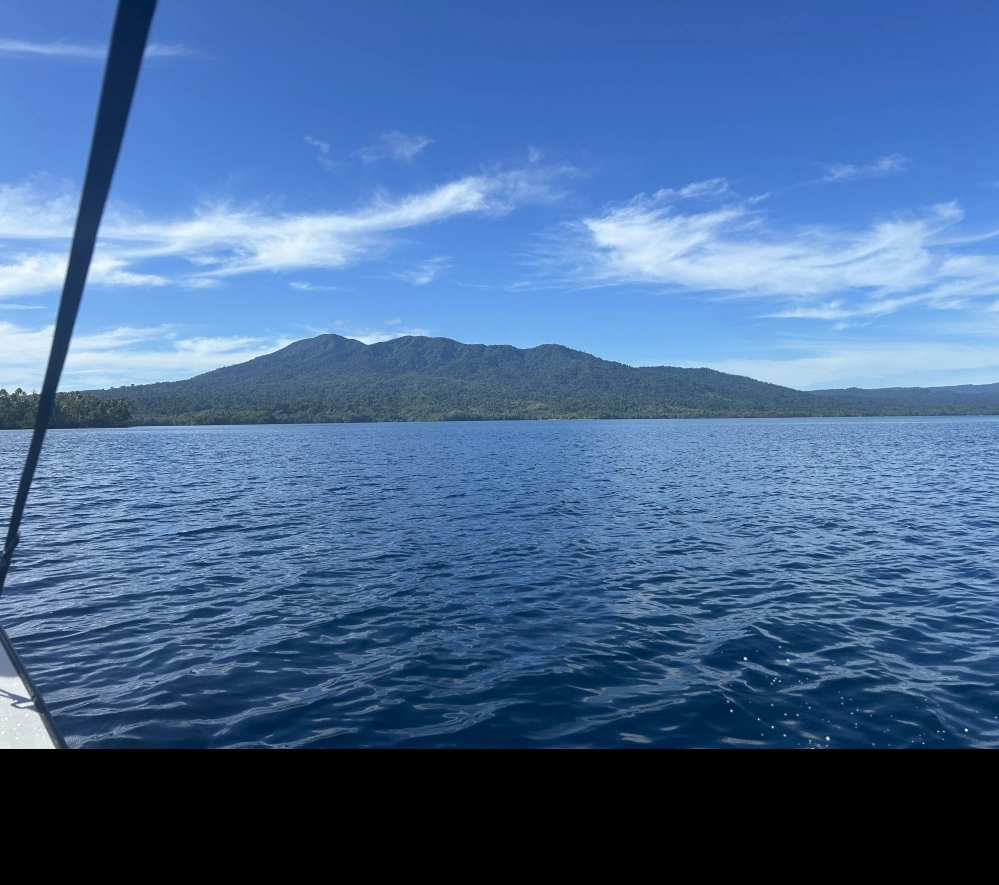 Photo of Rendova Island in the South Pacific
