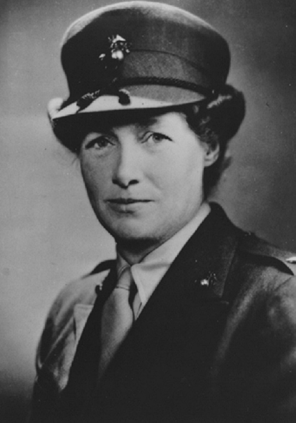 Colonel Ruth Cheney Streeter, 1945 — First Director of the U.S. Marine Corps Women’s Reserve, whose leadership guided over 18,000 women into service during World War II, proving their indispensable role in the Corps. (U.S. Marine Corps photo. Public Domain)