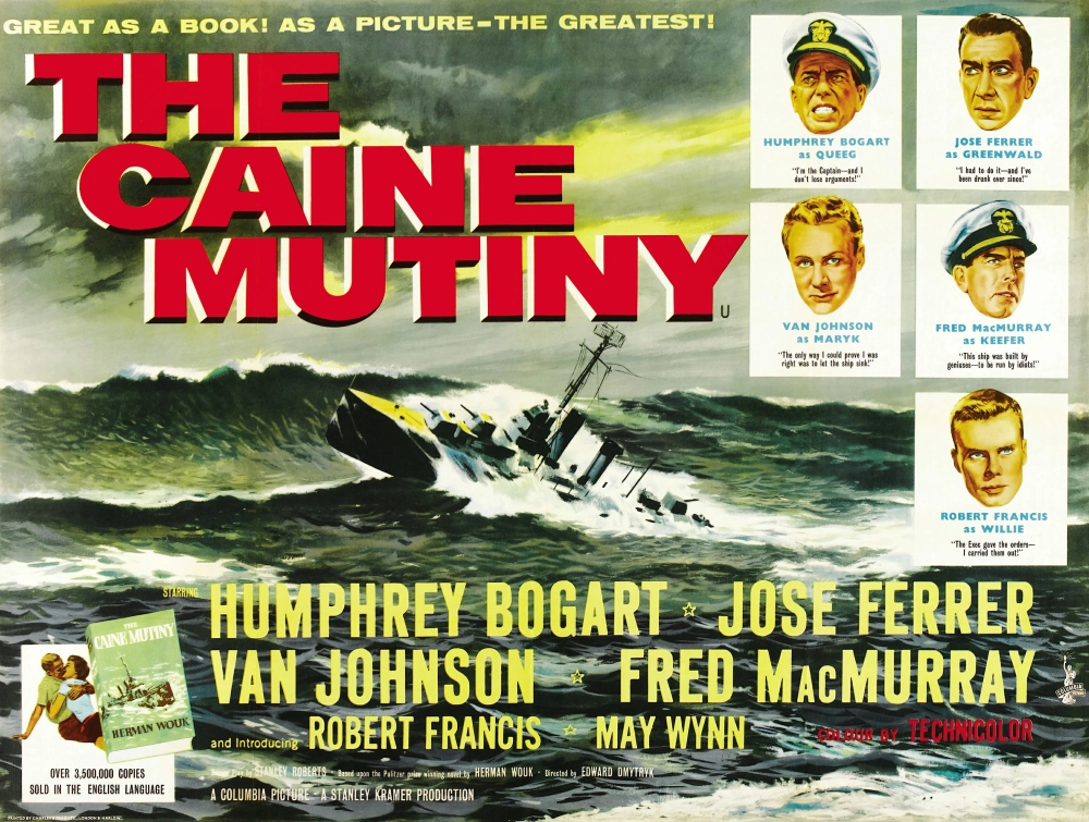 The Caine Mutiny movie poster