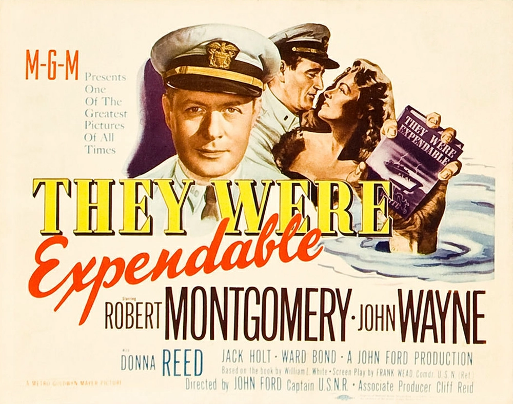 They Were Expendable movie poster