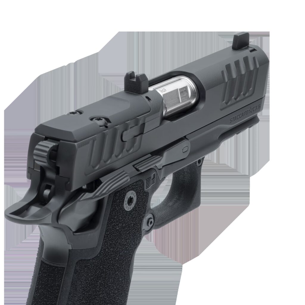 New Staccato HD C3.6 quartering away.