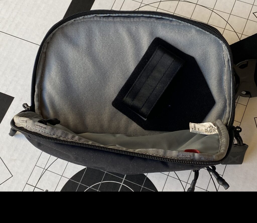 main compartment of the Everyday Fanny Pack+