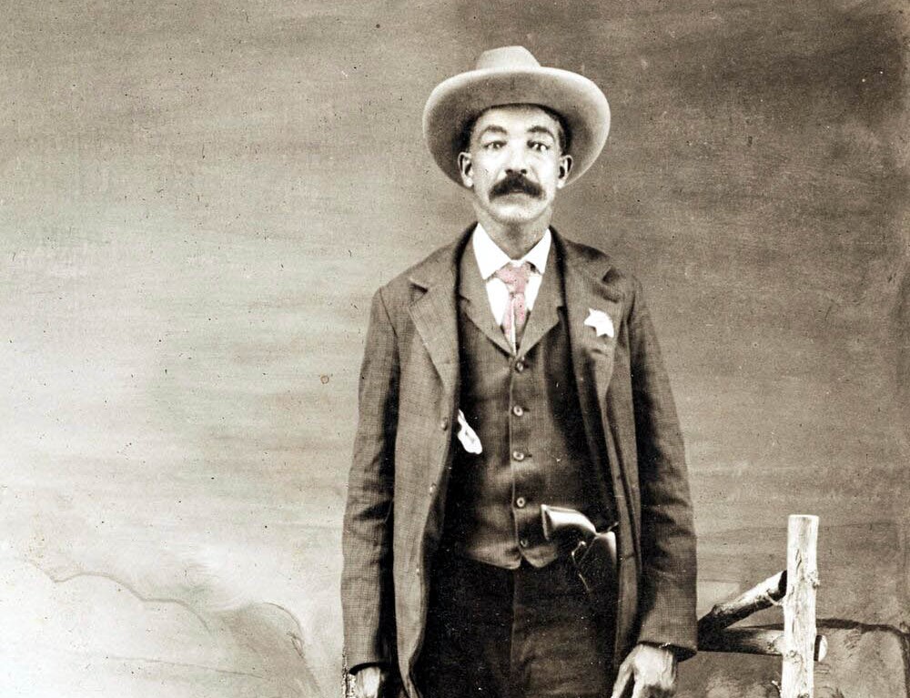 Portrait of Bass Reeves, circa 1902.