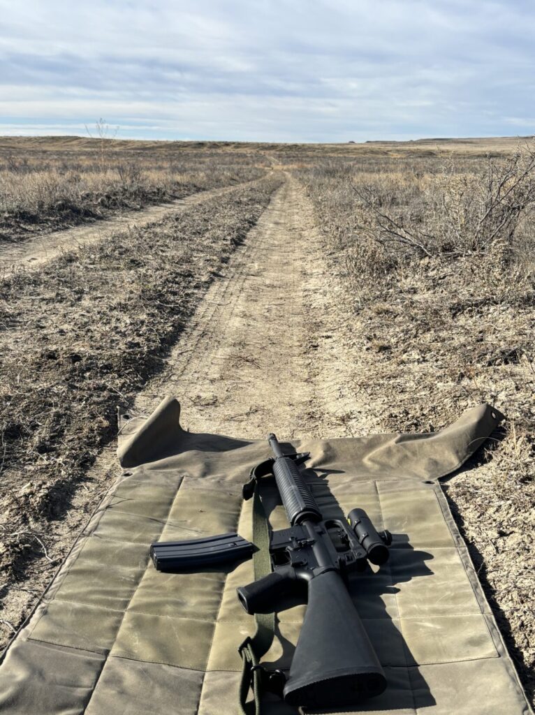 Long range with the Retro A2 and Brownells optic.