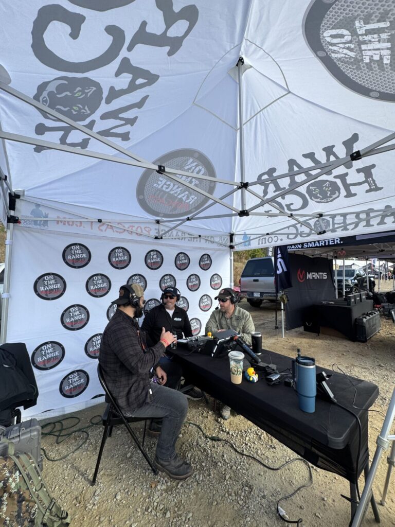 paul ivnitskiy sits down with Rick Hogg and Mark Kelley of On The Range Podcast for a live interview during CANCON Carolina 2025