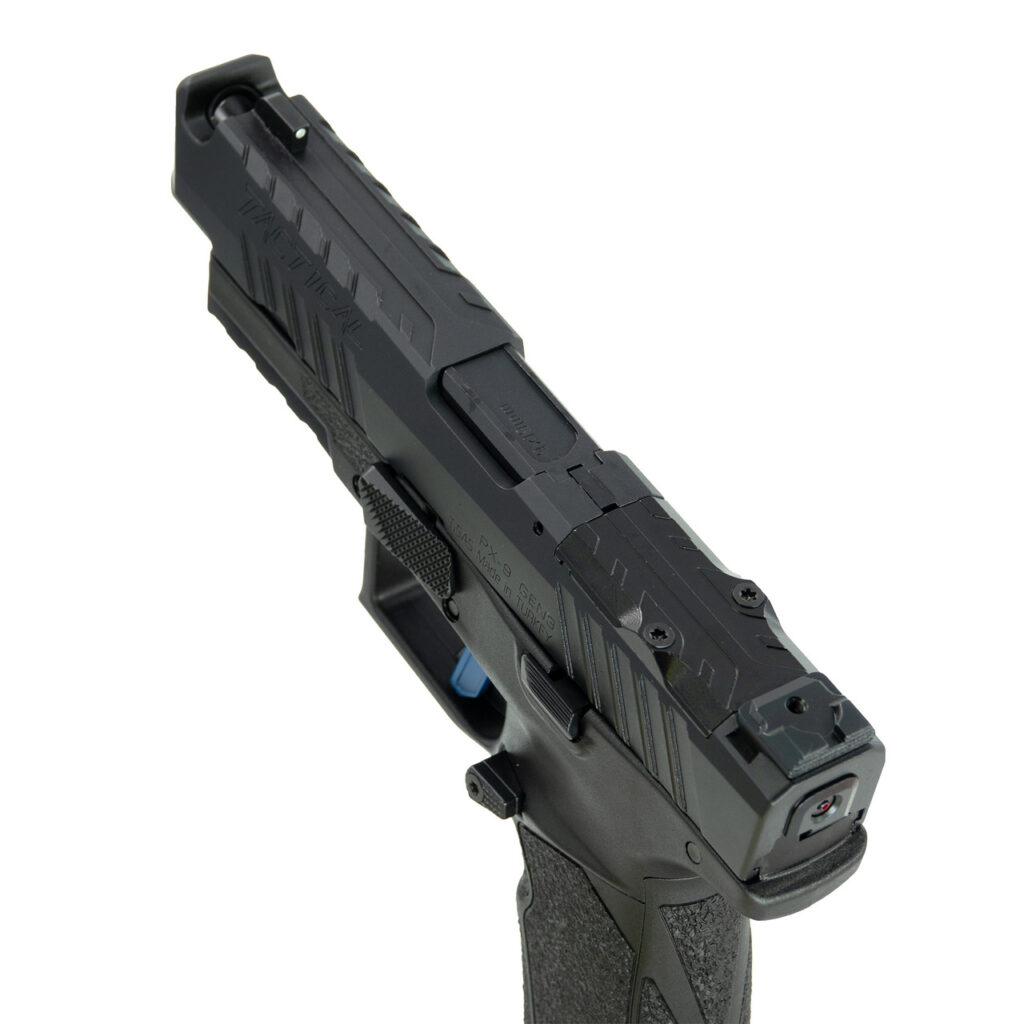 Tisas PX-9 Tactical Comp Slide View.