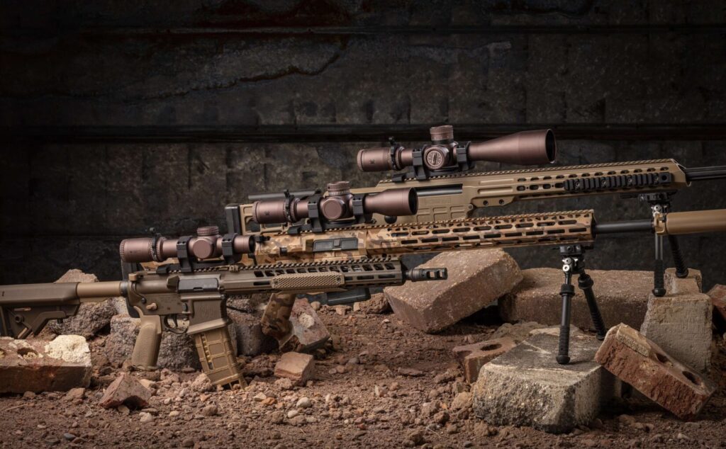 Razor Gen III 1-10x24, 4-24x44, and 6-36x56 comparison.