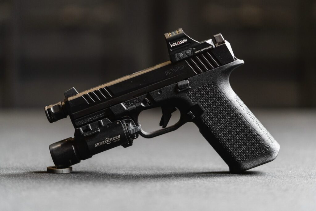 The full size EHG on a Ruger RXM has converted this FCI frame to a full-size pistol vs the compact version that preceded it. 