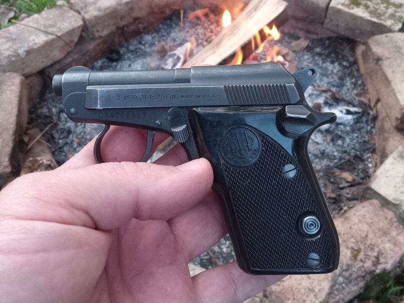 beretta 21a bobcat manual safety view