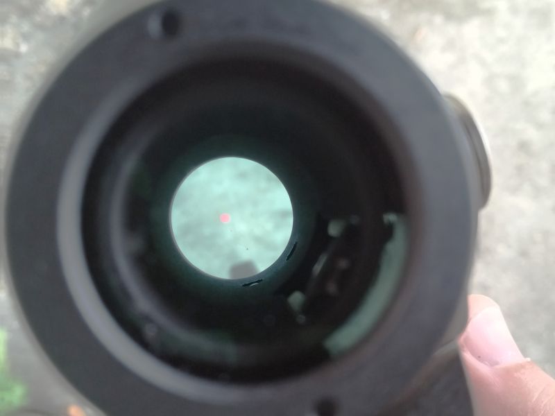vortex crossfire red dot reticle