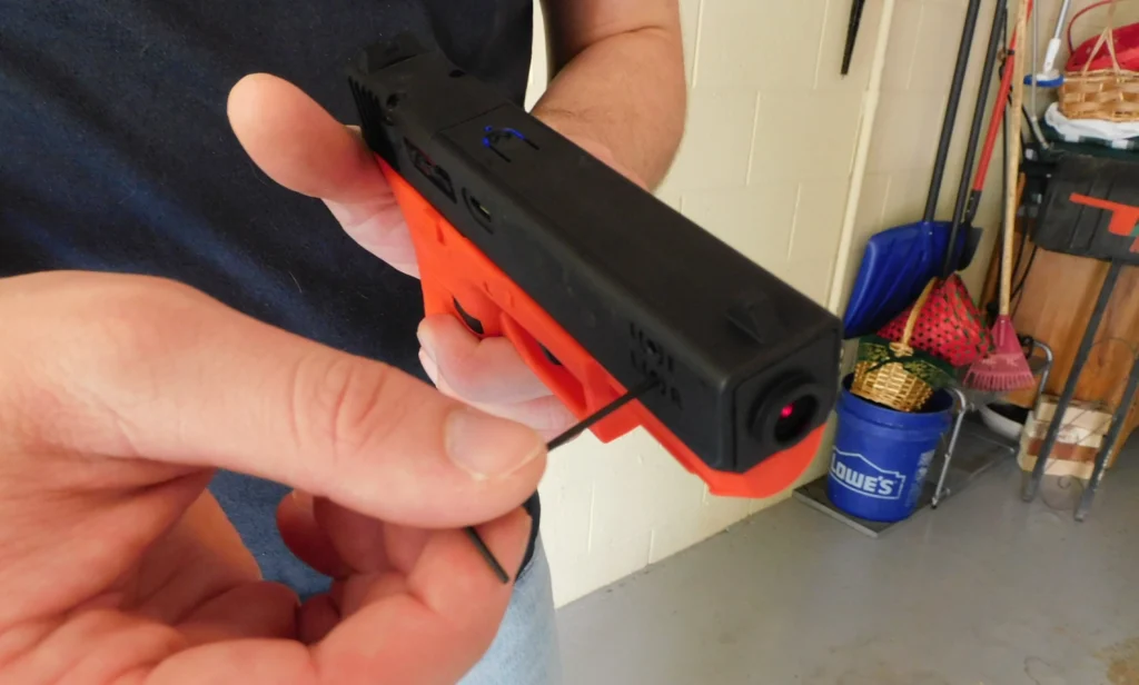 Laser adjustment tool