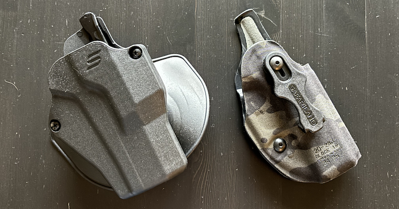 Concealed carry holster options from Safariland