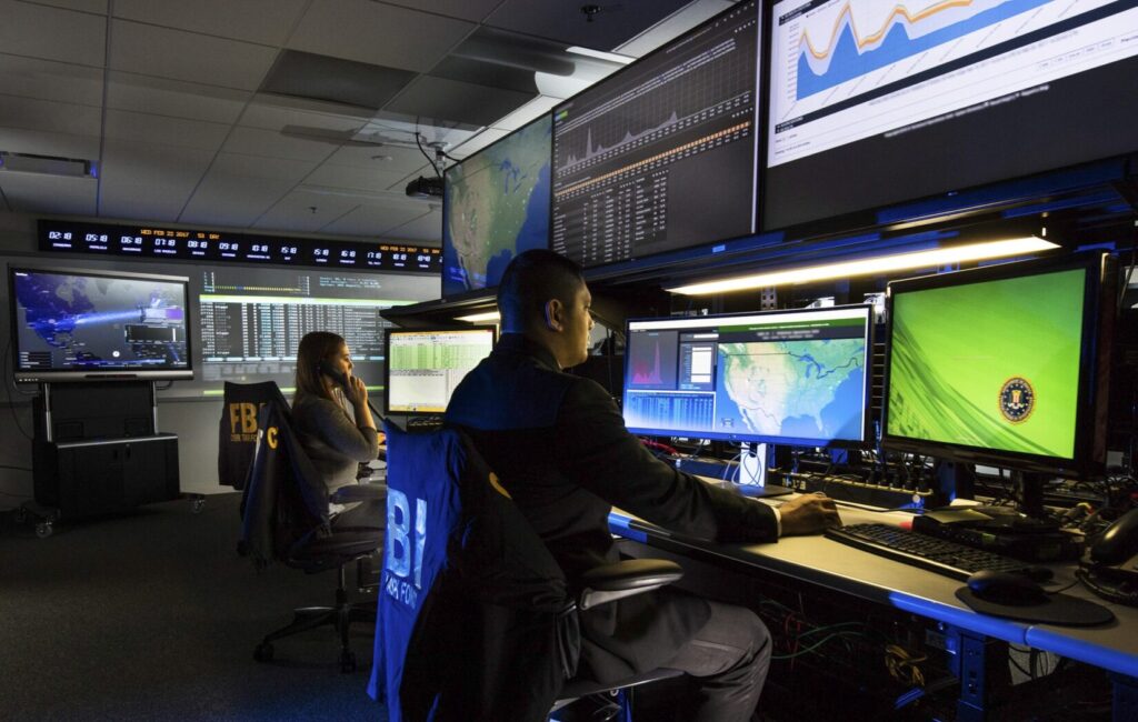 FBI Cyber Division personnel hard at work. (Image: FBI)