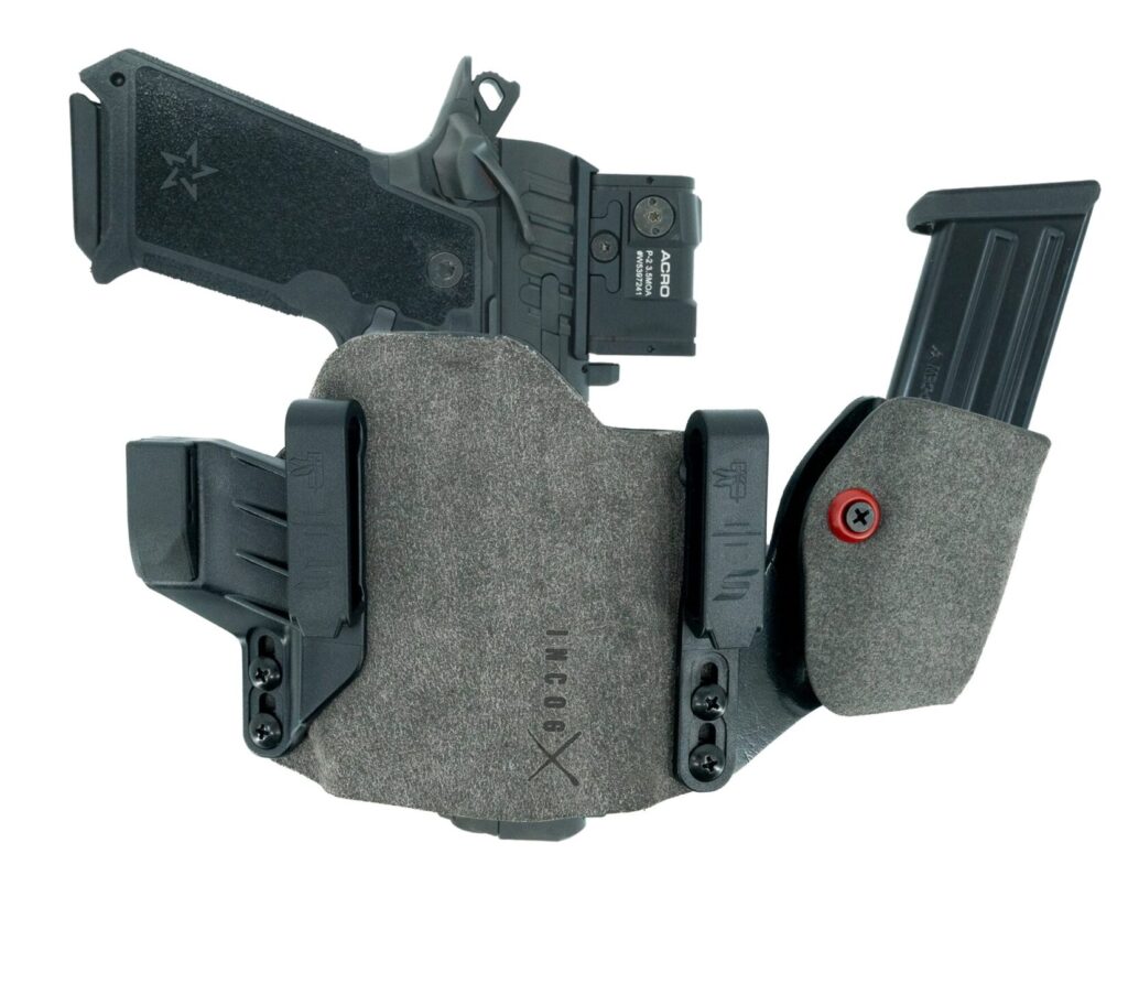 Staccato handgun in Safariland incog x holster 