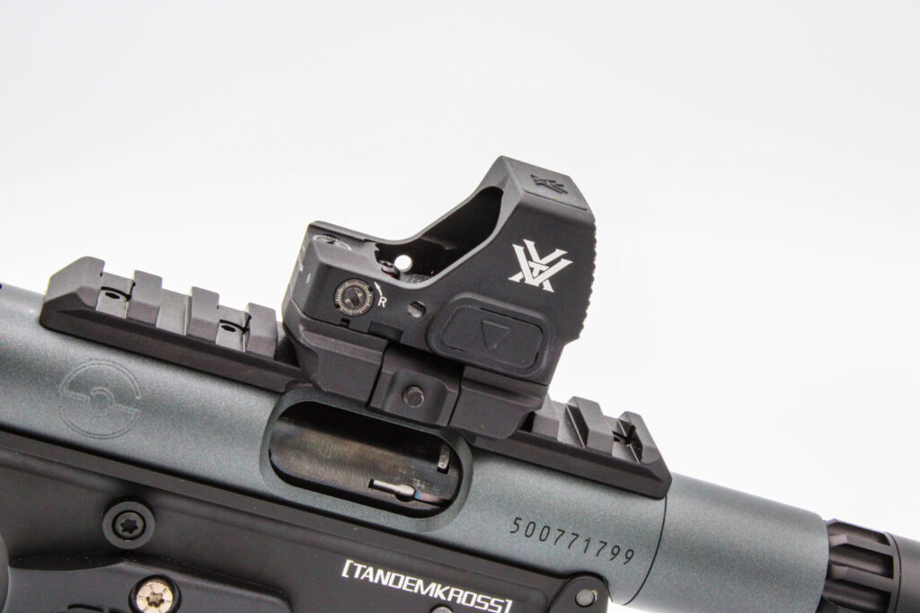 Vortex Defender-ST mounted on a Ruger Mark IV Silencer Shop exclusive.