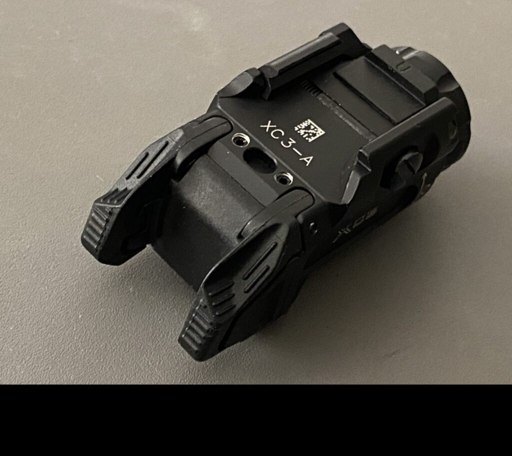 bottom of weapon light