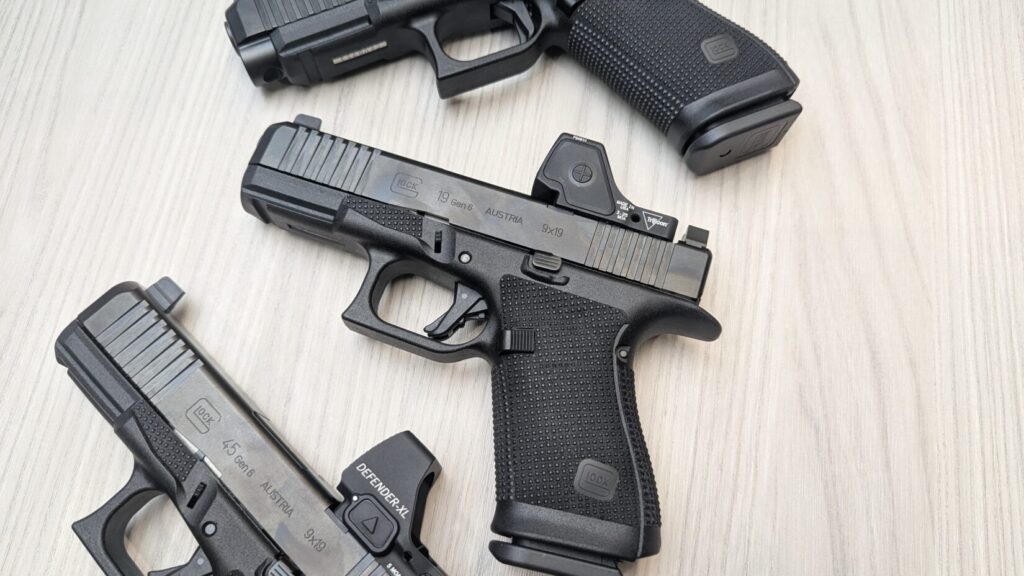 Glock Gen 6 pistols