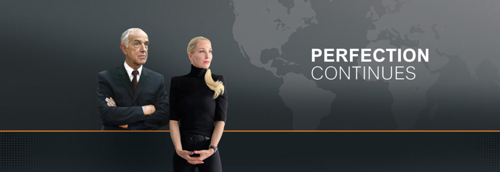 Kathrin Glock and her husbang Gaston Glock