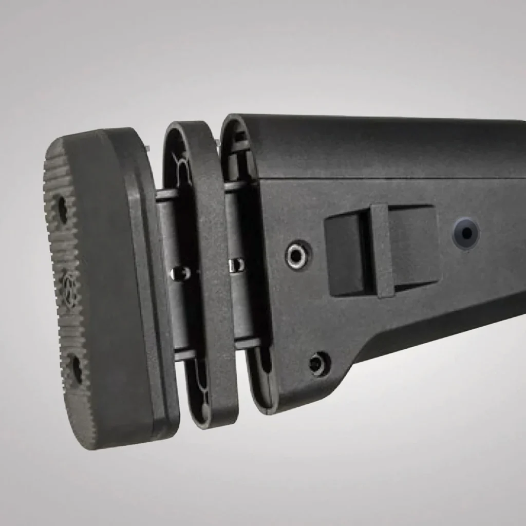 New Mossberg 990 SPX Magpul, SGA stock close up. 