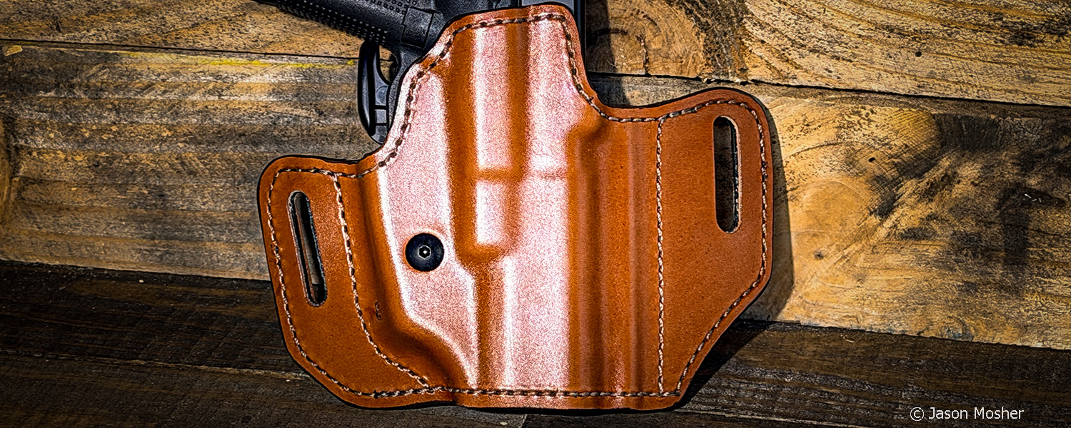 Glock 19 Bianchi 126 Assent OWB Holster: Leather and Retention