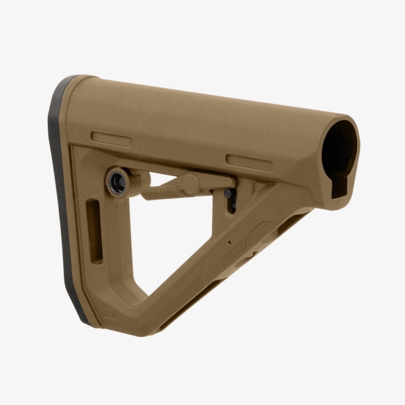 Magpul DT stock in Modified Coyote Brown. 