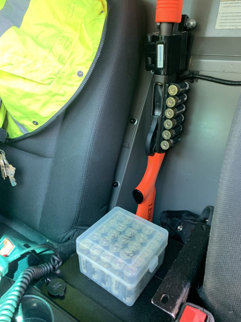 Pelham Manor Police firearms instructors stored lethal shotgun rounds with less lethal shotguns and tasers