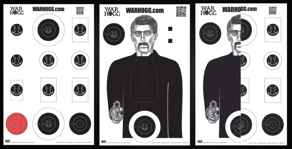 War Hogg Tactical self defense double sided training target