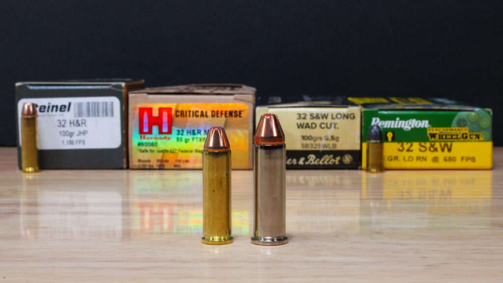 32 H&R Magnum vs. 38 Special Hornady Critical Defense.