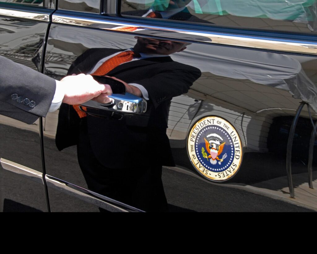 The United States presidential state car is maintained by the Secret Service. It has been nicknamed "The Beast" by the news media. (Image: USSS)