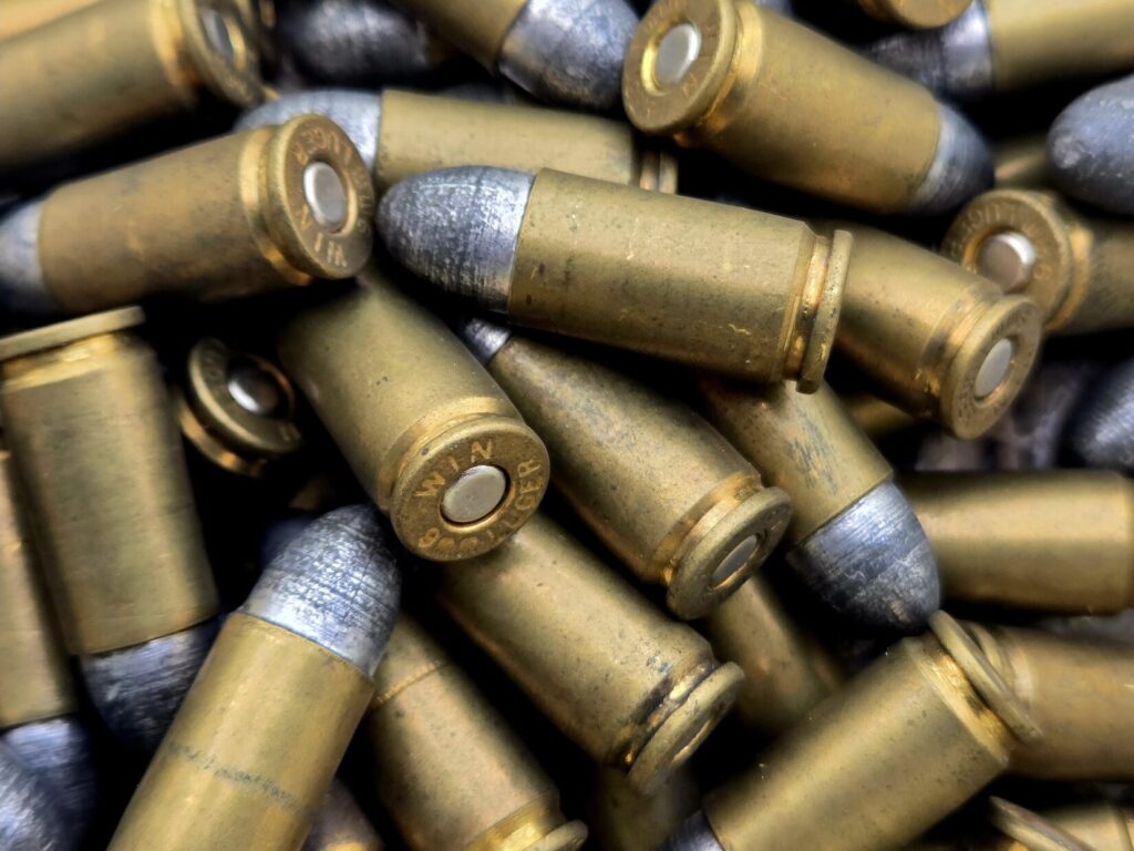 multiple bullets with lead round noses