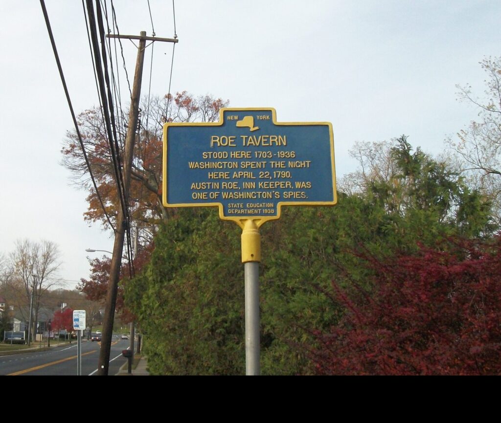 Roe’s Tavern Historical Marker.