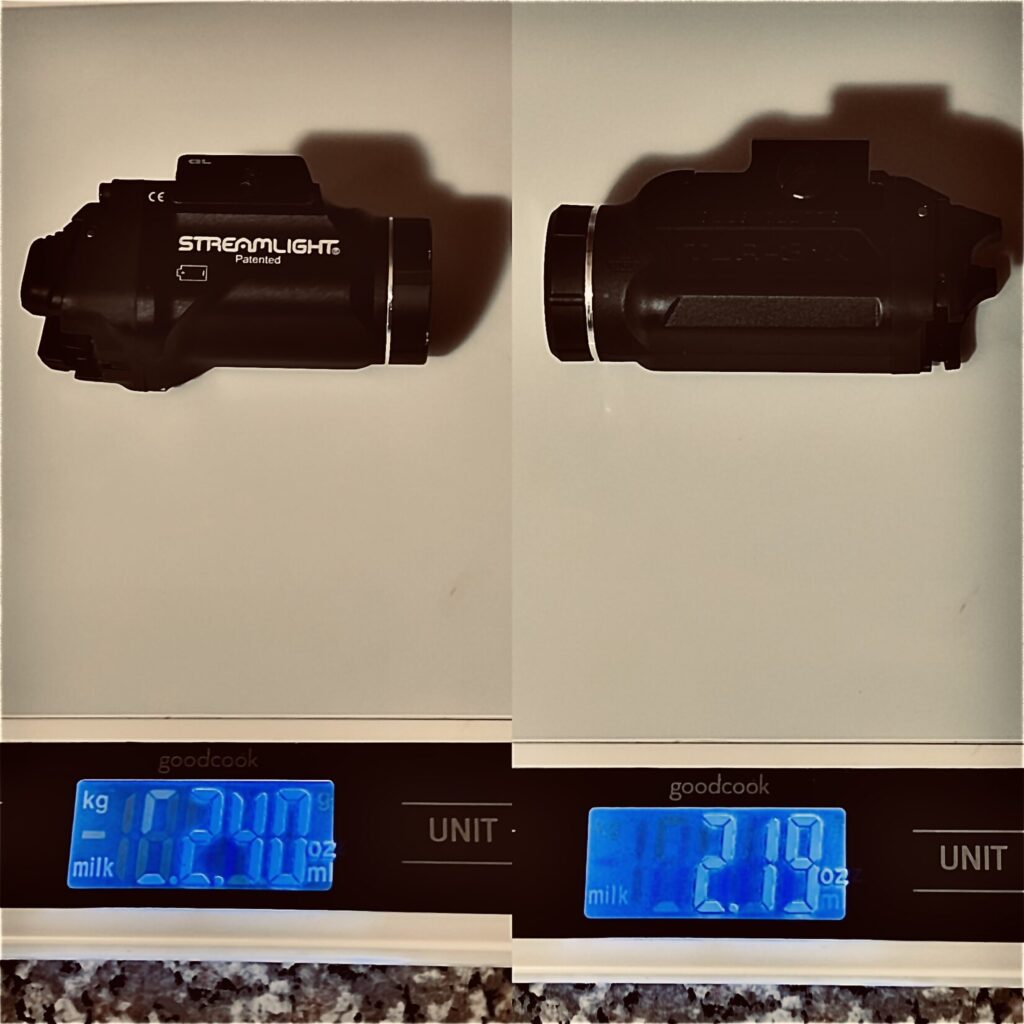 The polymer bodied TLR-3 X had a slight weight advantage to the aluminum bodied TLR-7 Sub