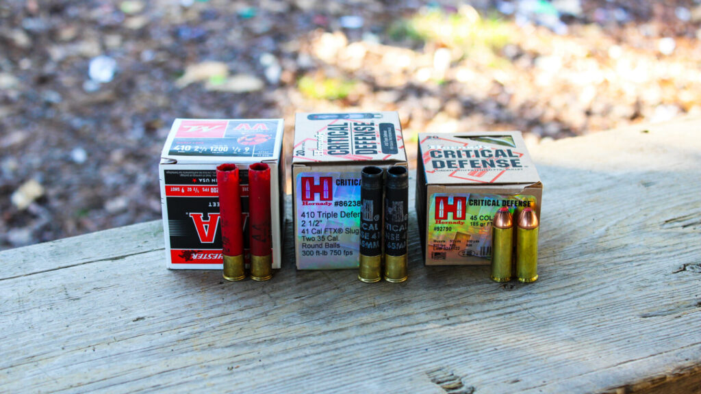 Ammon on a wooden table.