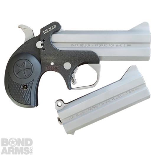 Derringer on a white backgorund.