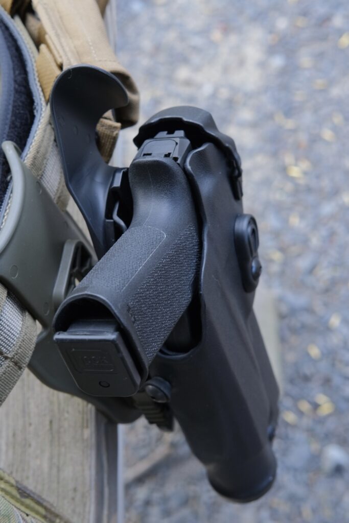 Ruger RXM in a Safariland 6390 duty holster