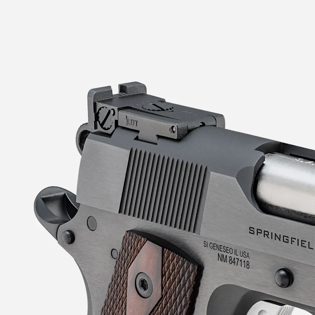 1911 pistol on a white background.