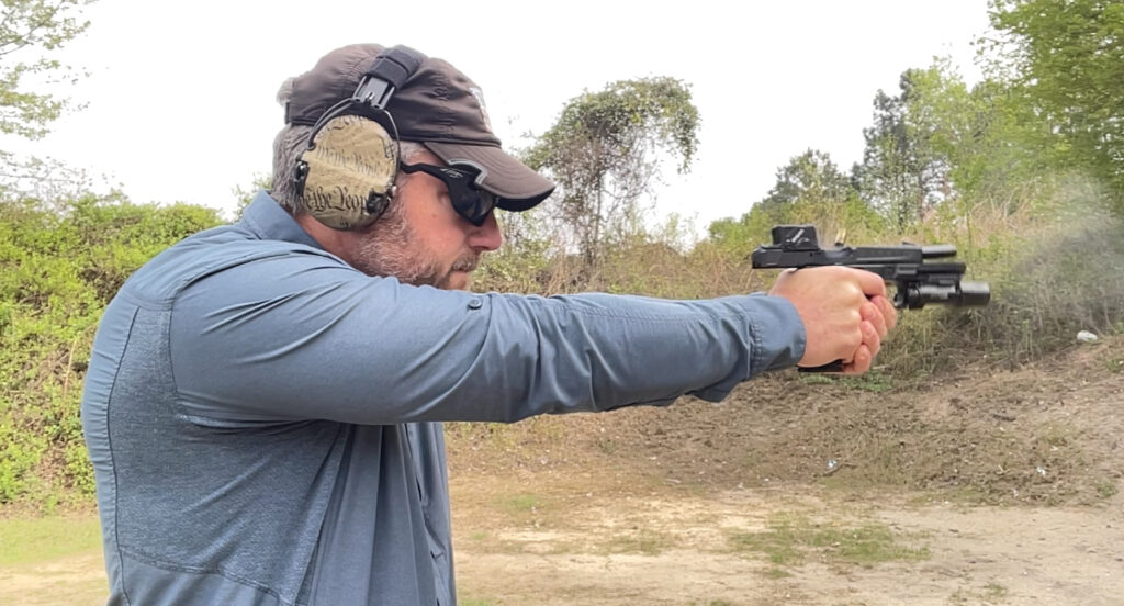 Rick Hogg of War HOGG Tactical running the Springfield Armory Echelon with the Aimpoint COA through its paces during the overview