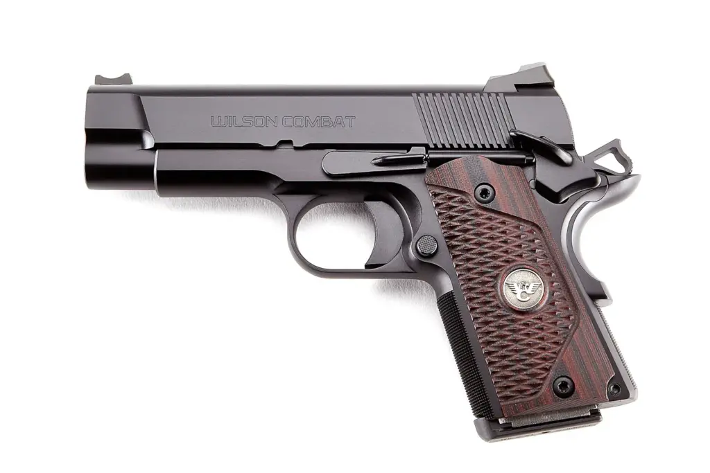 1911 pistol on a white background.