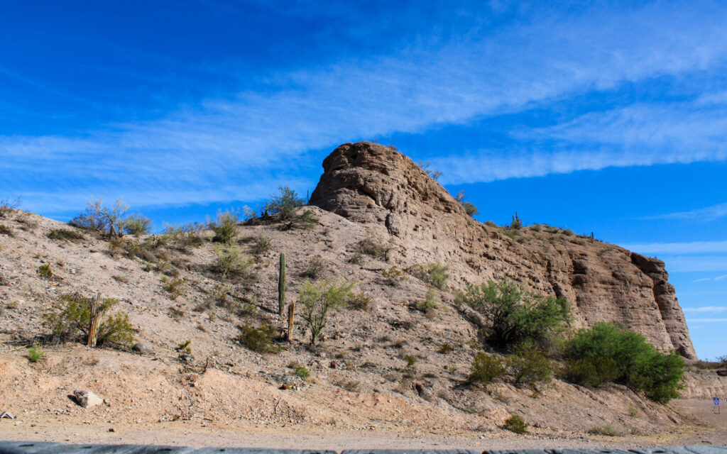 Desert landscape.