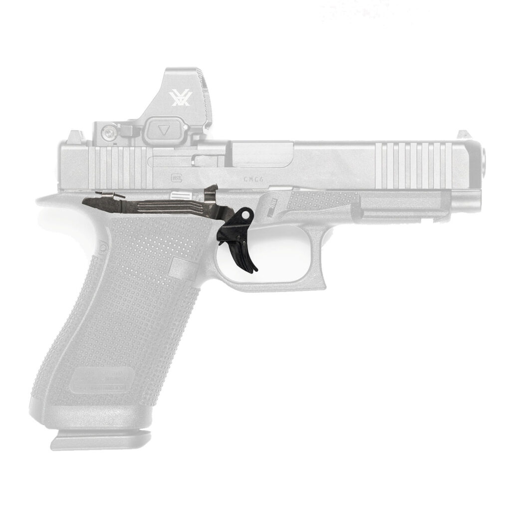 Glock Trigger on a white background.
