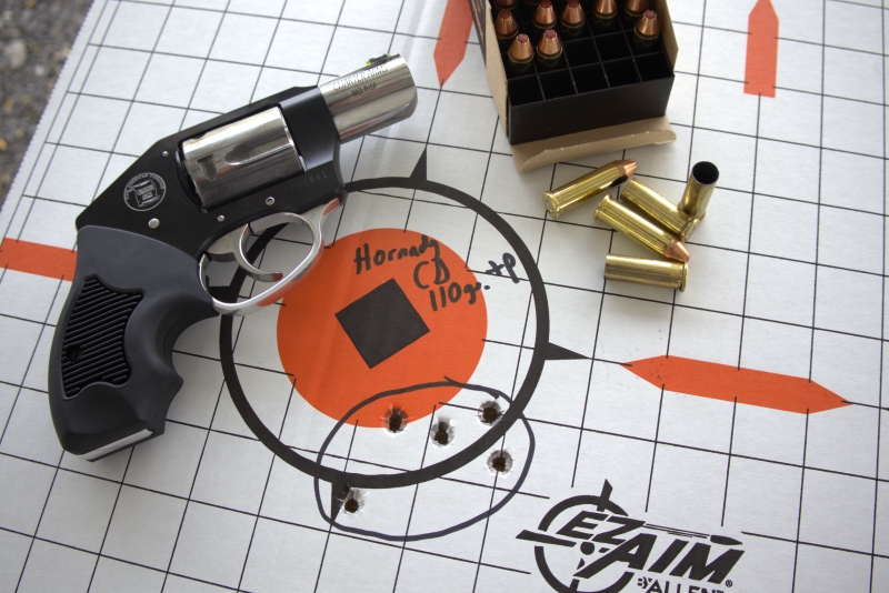 charter arms undercover off duty revolver accuracy test