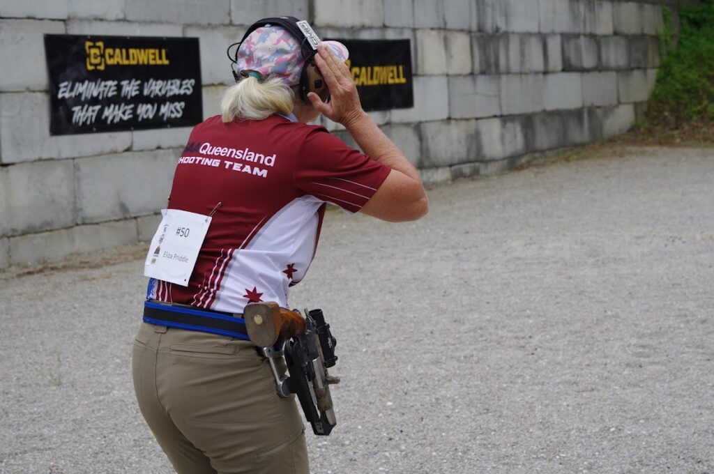 Ready position for the practical event at Bianchi Cup.