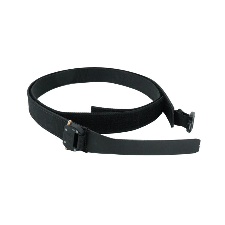 Black belt on a white background.