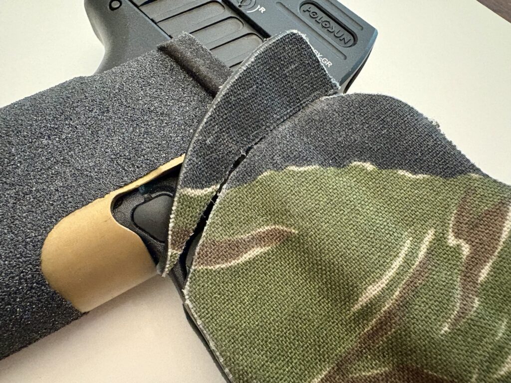 a trimmed holster for the kiral defense 6511x
