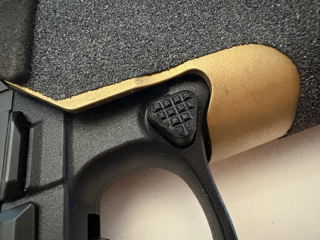 the mag release on a fuse