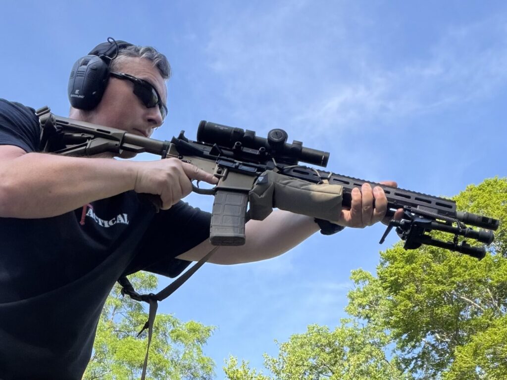 Athlon Cronus BTR GEN2 getting a workout at 7 yards with some one-shot-up drills and bill drills. Worked great even on 6X.