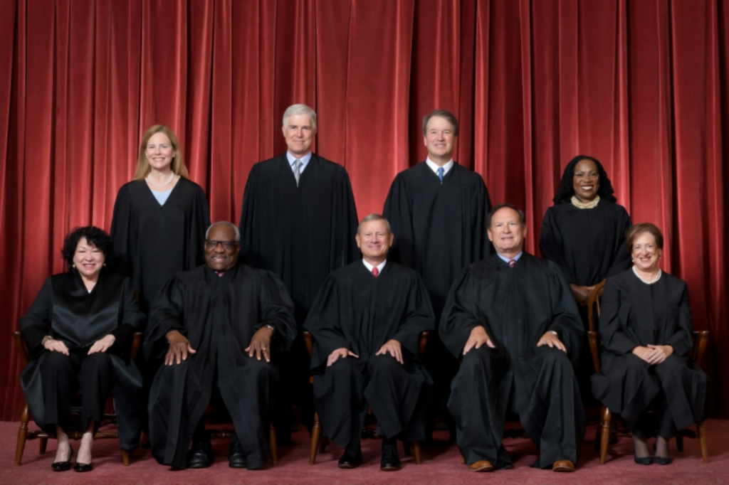 The US Supreme Court justices