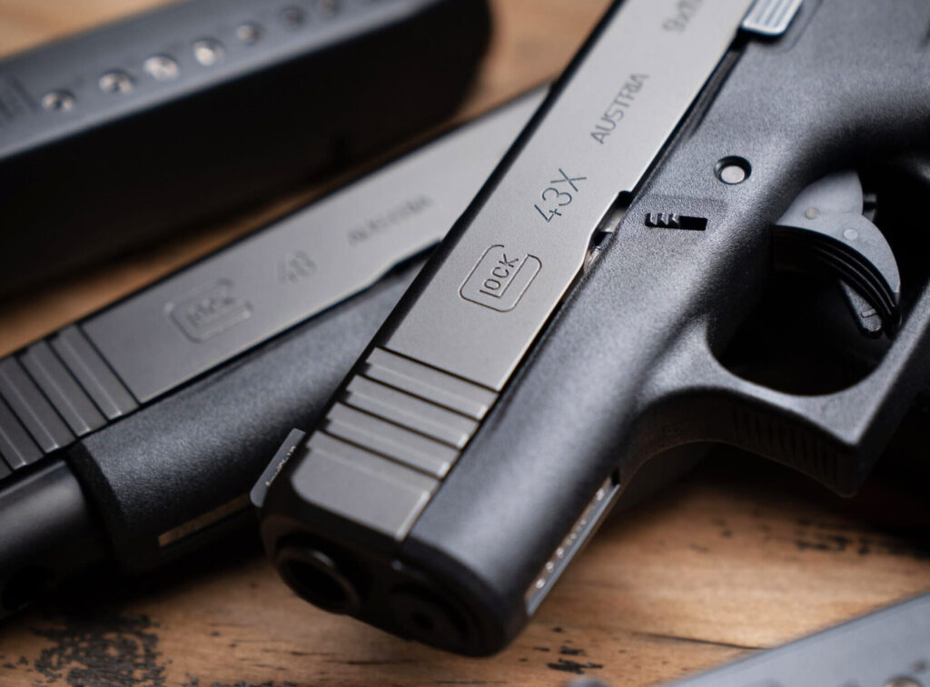 Looking at a model 43 X up close provides a better understanding of just how conceable it is. 