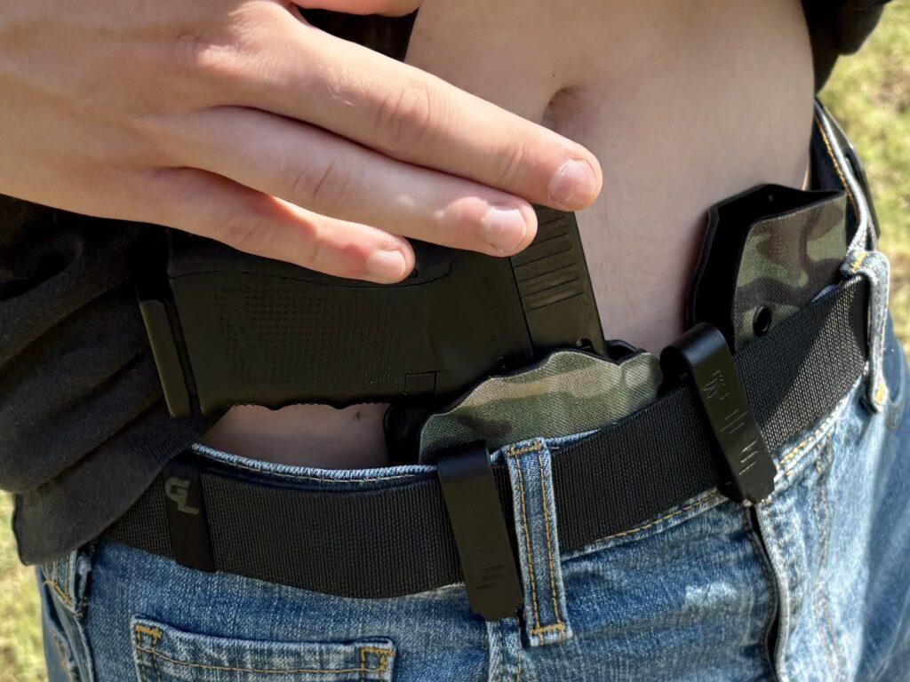 concealing a G19 is easier for some than others due to its size.