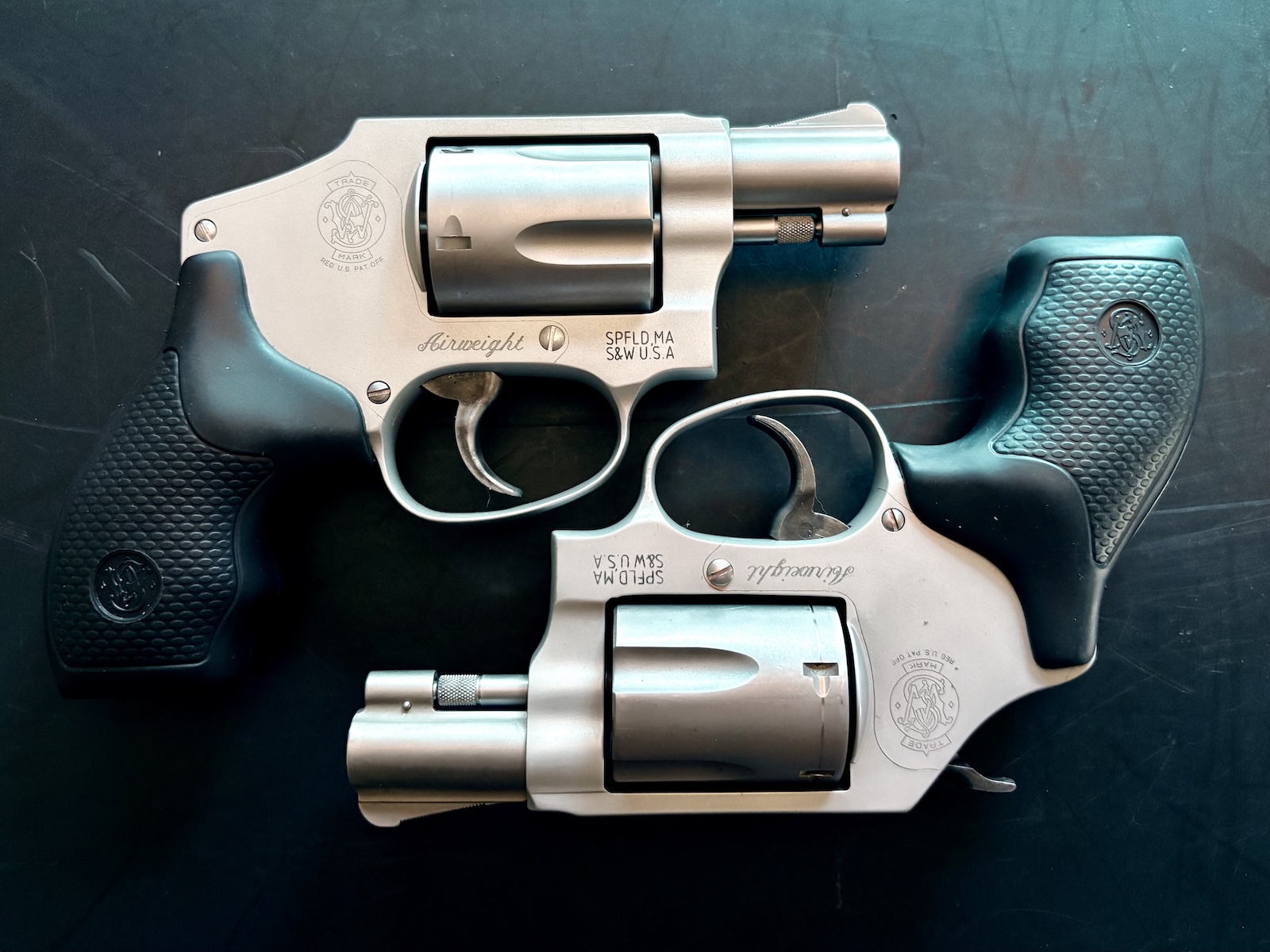 Hammerless, or traditional are only two options. There are bobbed hammers, and shrouded hammers, too, which split the difference between these two options here.